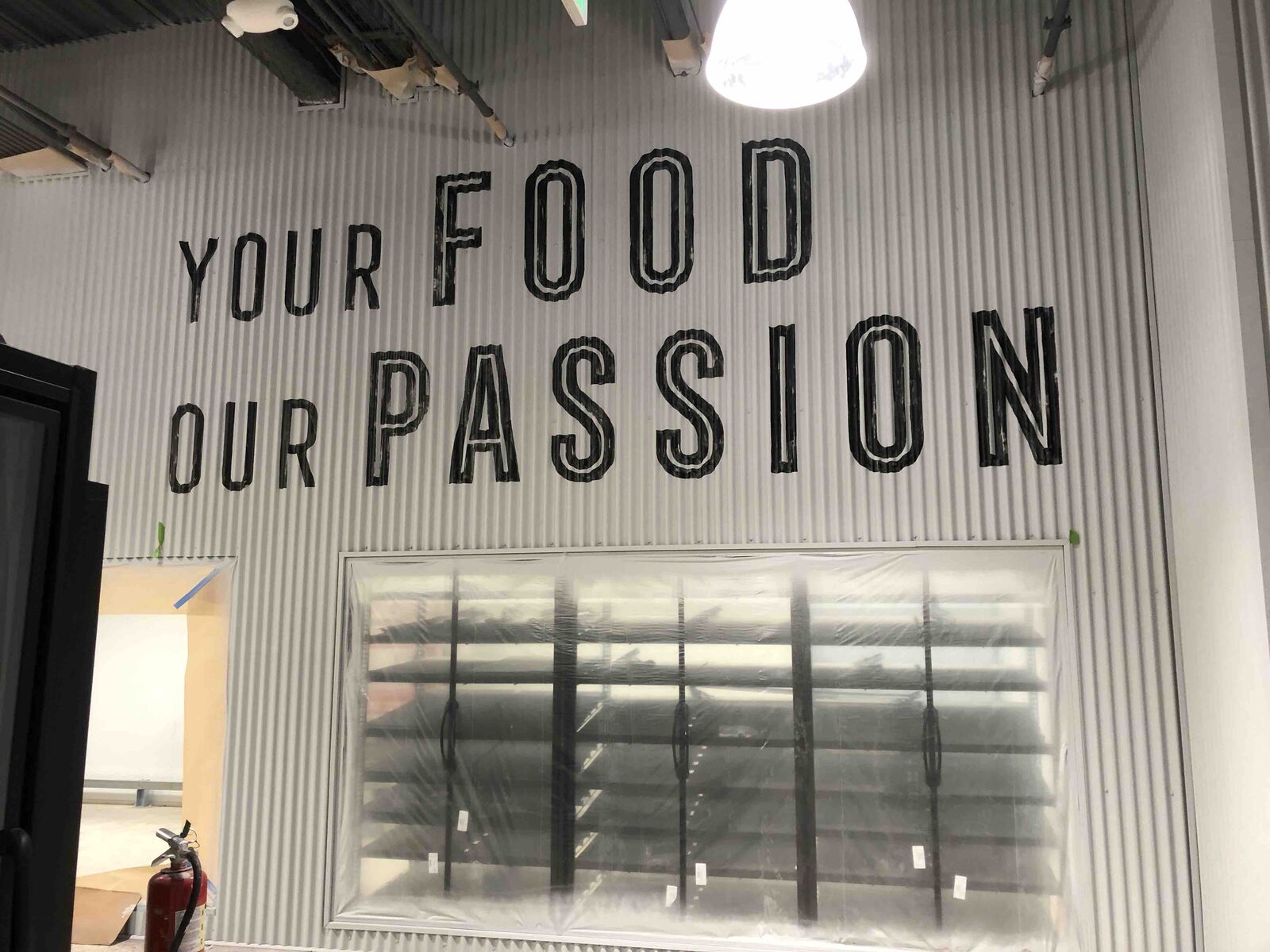 Large-format interior environmental graphics